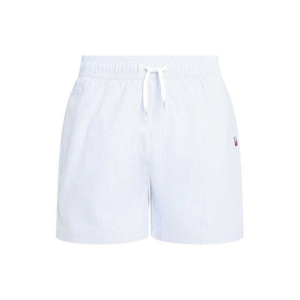 Tommy Hilfiger Boys Regular Swim Shorts / White/Blue
